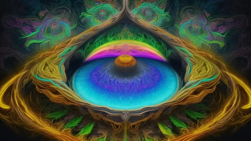 ayahuasca visions, visionary art