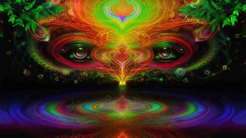 Ayahuasca Liane und Ayahuasca Vision