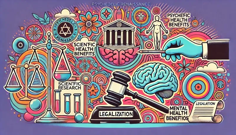 The psychedelic renaissance - the legalisation of psychedelics in Europe and the USA as the scientific basis emerged